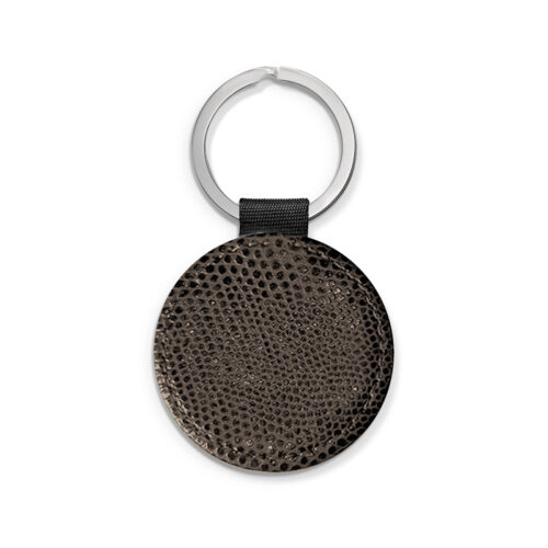 Porte-clé personnalisé avec votre logo - verso marron – Image 3