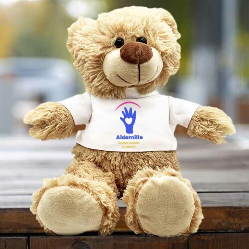 Billy l’ours en peluche personnalisé <br> <strong> 25 cm </strong> – Image 2