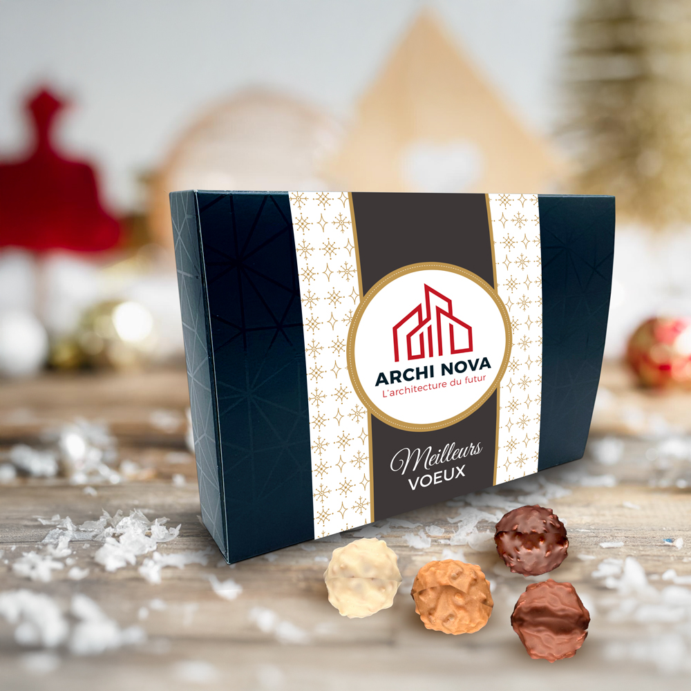 Boîte d'assortiment de 15 rochers personnalisable - Meilleurs Voeux – Image 2