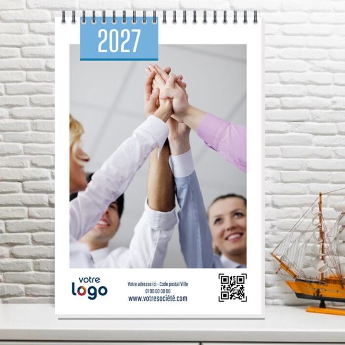 Alternative view of Calendrier A4 Recto 13 pages