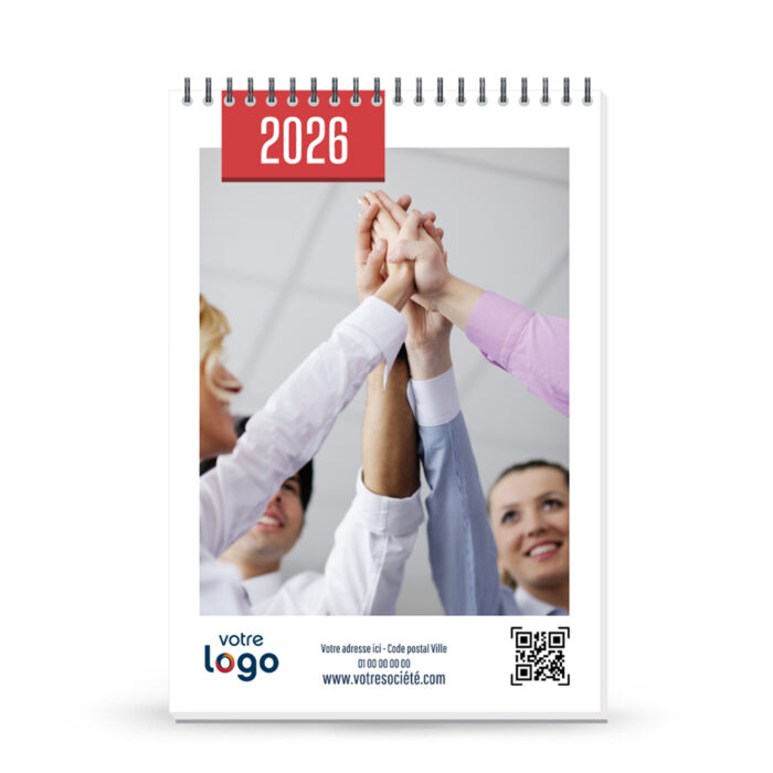 Calendrier A4 Recto 13 pages