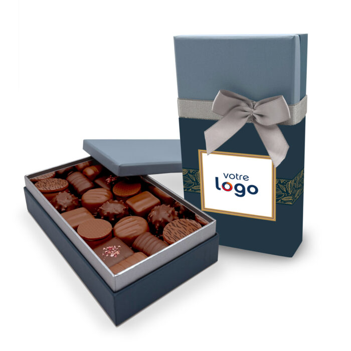 Boite de chocolats personnalisée - Avec logo